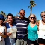Diploma in ontvangst genomen van de cursus Spaans in Sanlúcar de Barrameda